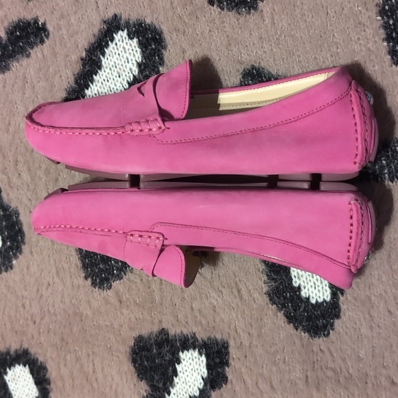 Cole Haan Women's Vibrant Pink Loafers - Picture 5 of 6
